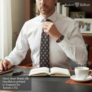 Robert Talbott Hand Sewn Finest Silk Paisley Tie
